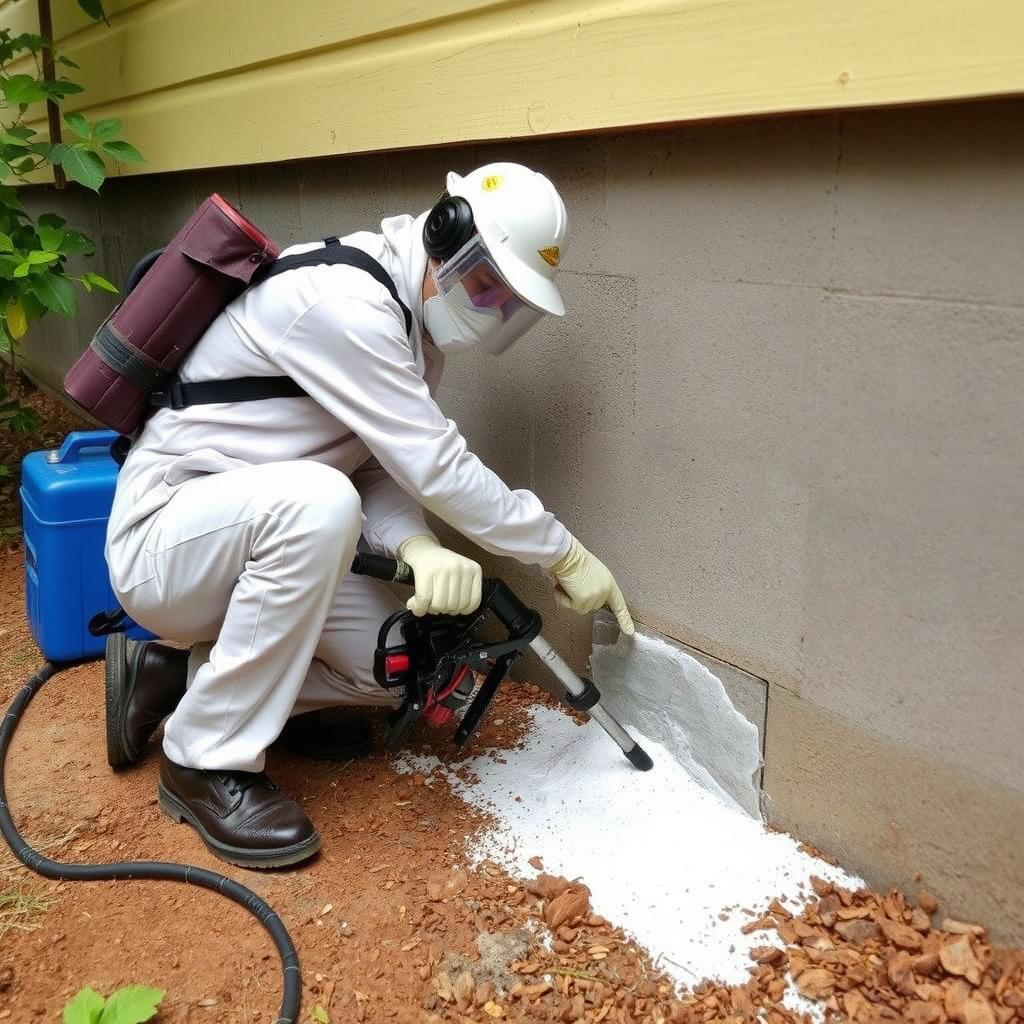 Eco-friendly termite treatment application in Kakinada